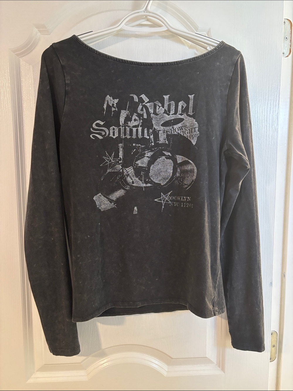 Hollister vintage black long sleeve tee